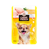 Carne Fresca Alimento húmedo para perros : Pavo - Pollo 100 gr