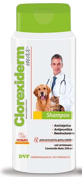 Clorexiderm Max Shampoo 350 ml